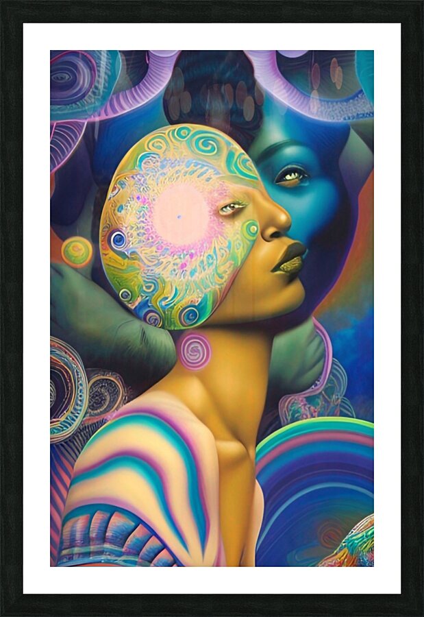 The Shadow Self 1 Picture Frame print
