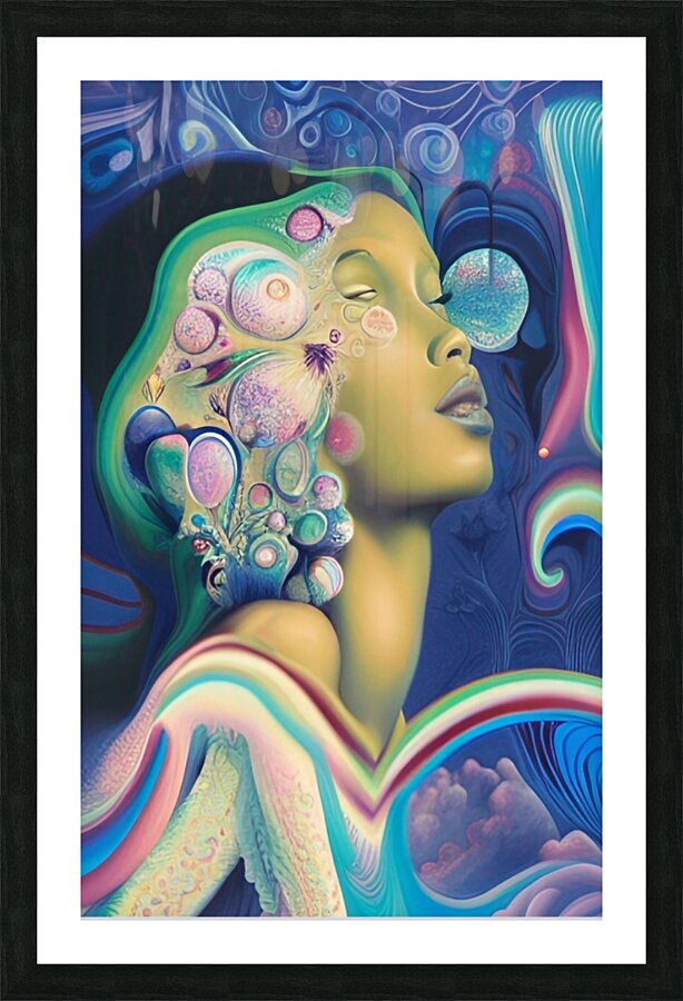 The Shadow Self 2 Picture Frame print