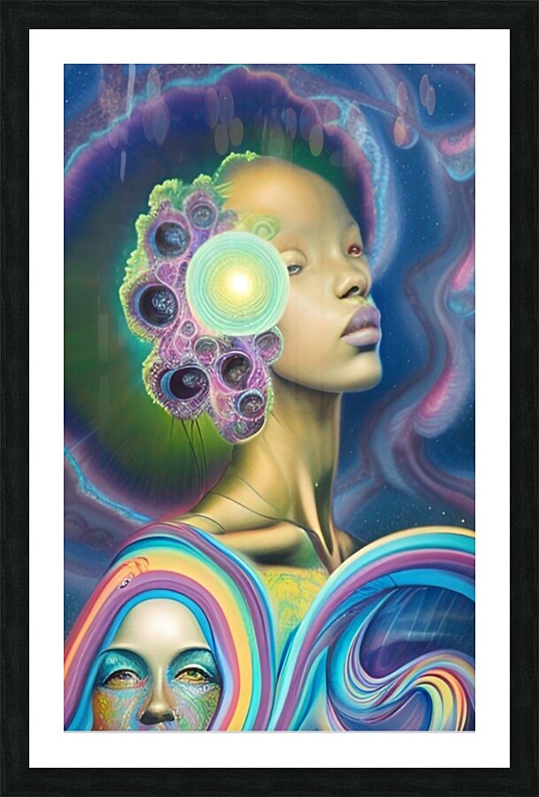 The Shadow Self 3 Picture Frame print