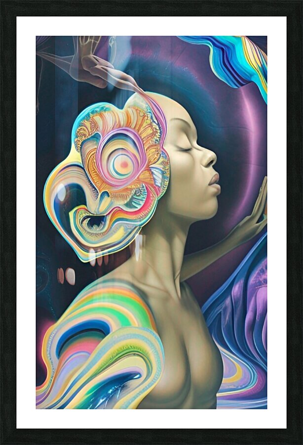 The Shadow Self 4 Picture Frame print