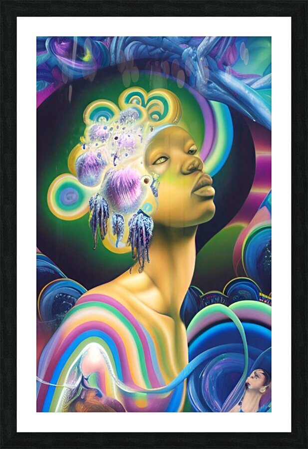 The Shadow Self 5 Picture Frame print