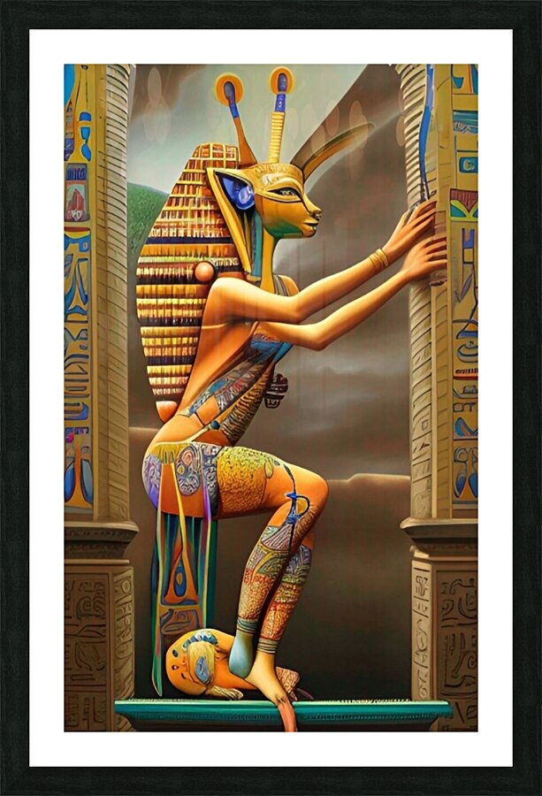 The Hyroglitches 7 Picture Frame print