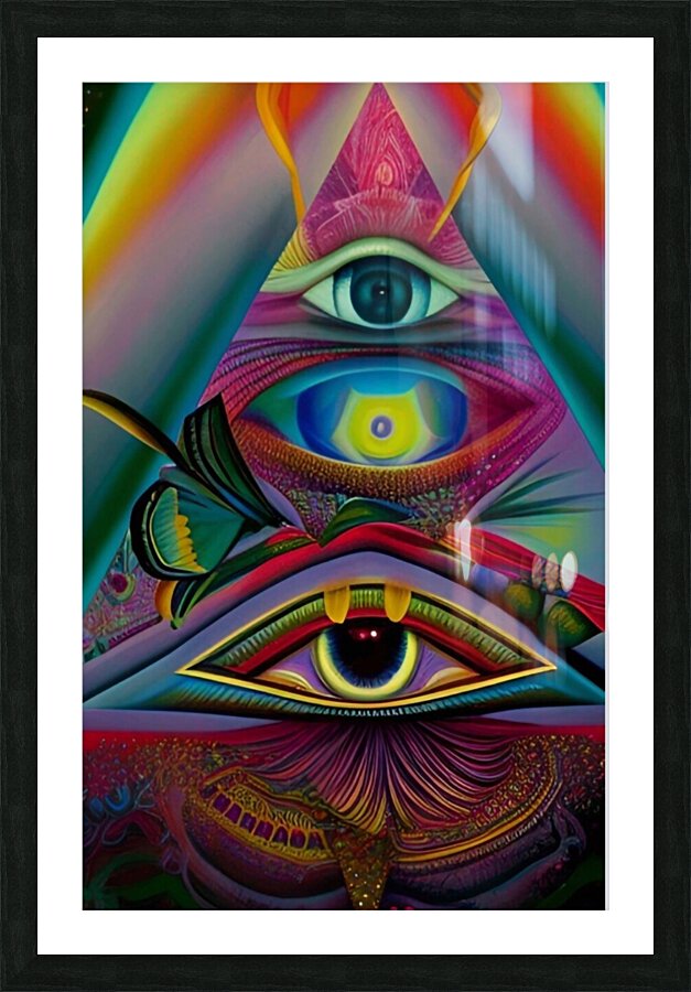 All Seeing Eye 1 Picture Frame print