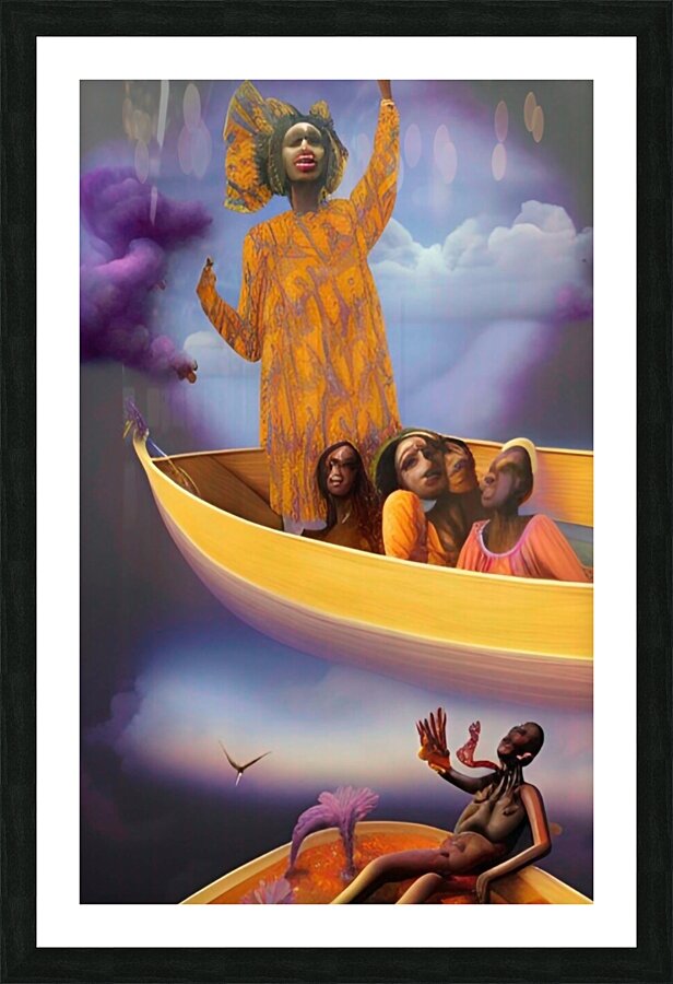 Ancestorship 9 Picture Frame print