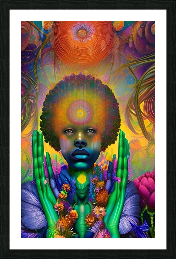 Visionary 2 Picture Frame print
