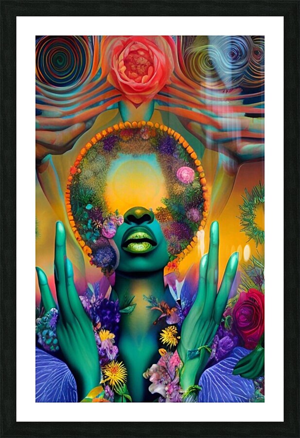 Visionary 3 Picture Frame print