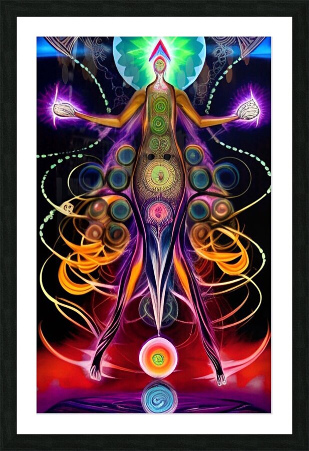 Kundalini Chakra 14 Picture Frame print