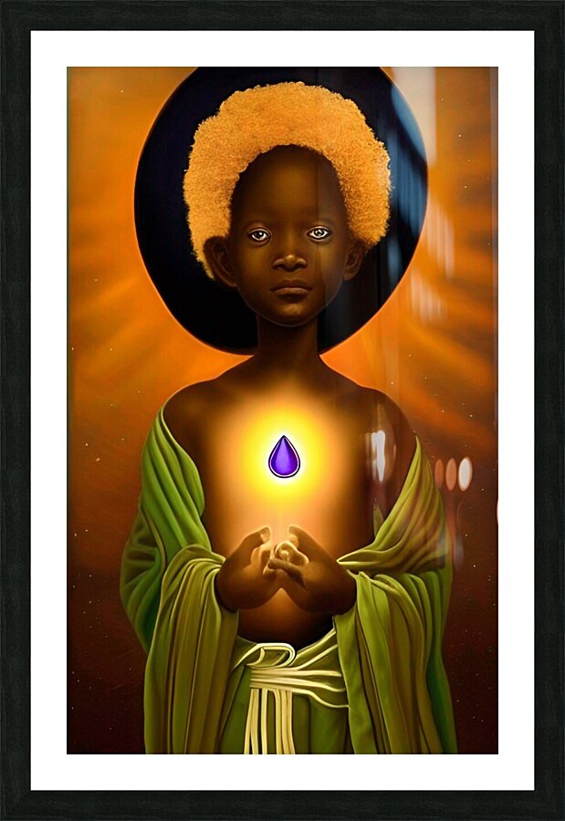 Indigo Kid Fire Within 1 Picture Frame print