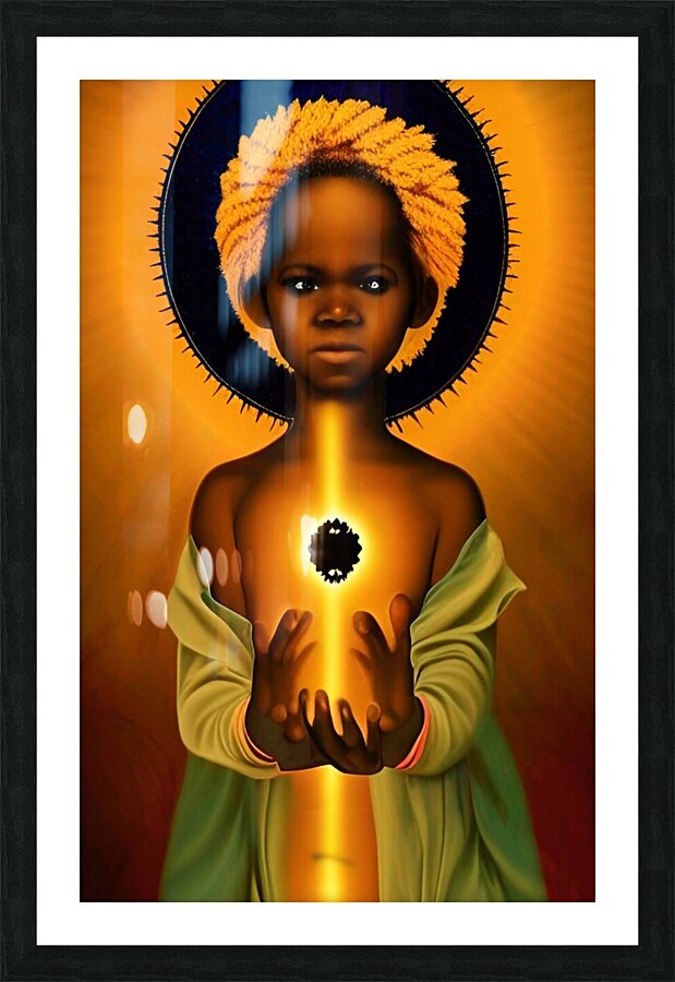 Indigo Kid Fire Within 2 Picture Frame print