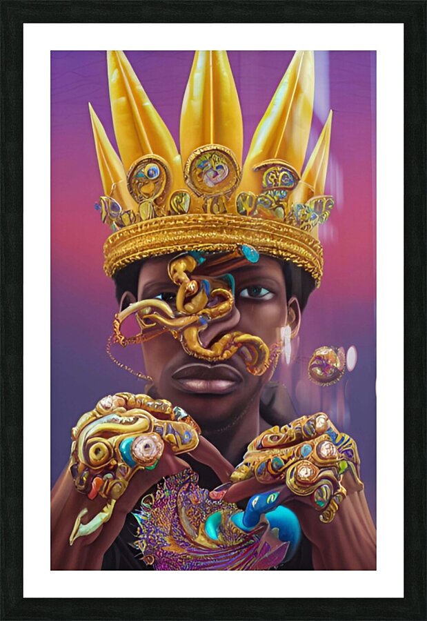 Dope Kings 4 Picture Frame print