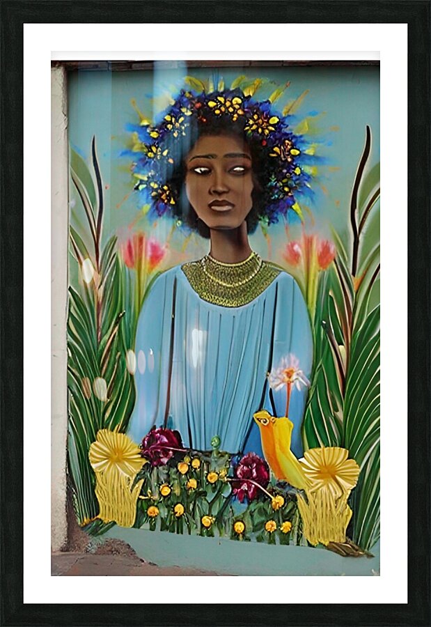Aunties Wings Picture Frame print