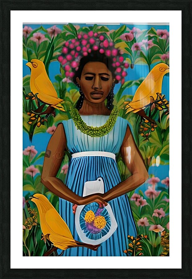Aunties Wings Picture Frame print