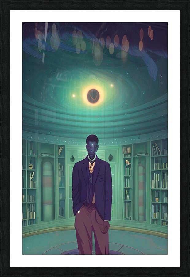 The Akashic 3 Picture Frame print