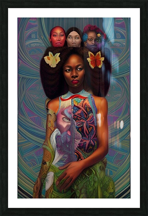 The Oracles 2 Picture Frame print