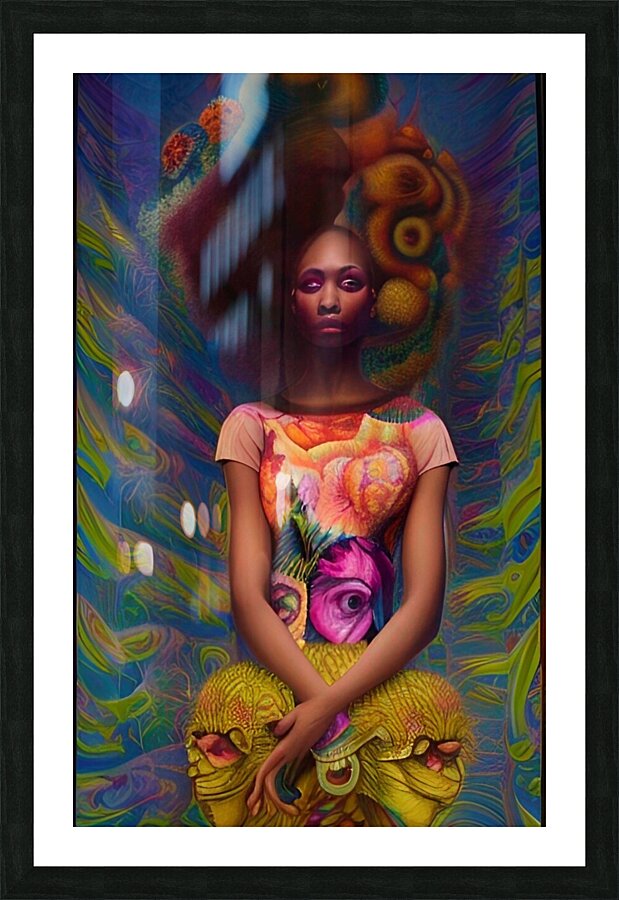 The Oracles 3 Picture Frame print