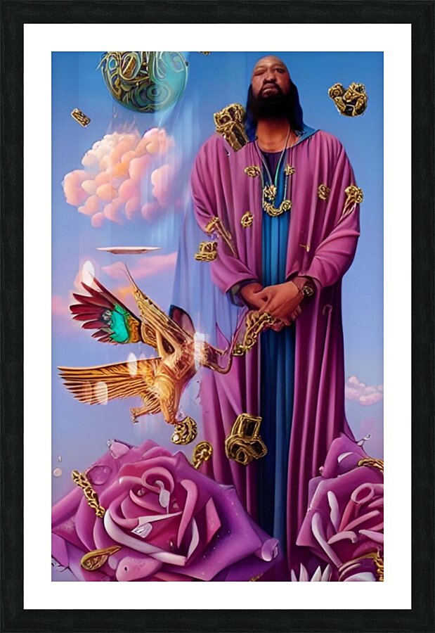 Yeshua 4 Picture Frame print