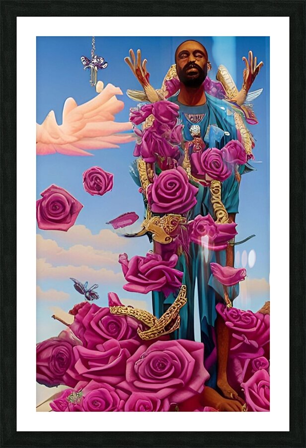 Yeshua 6 Picture Frame print