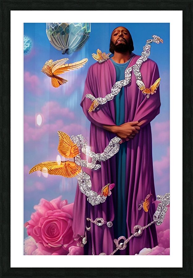 Yeshua 8 Picture Frame print
