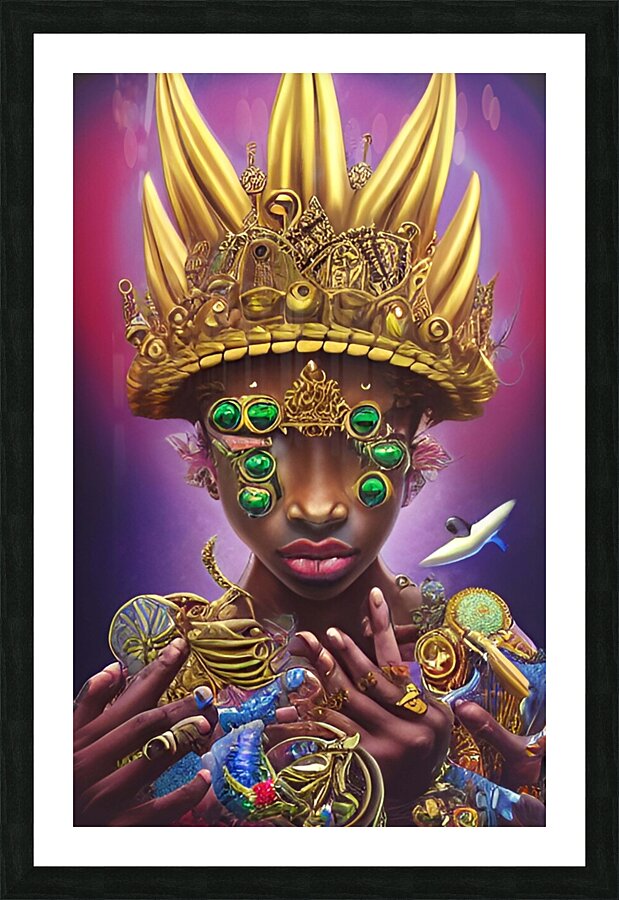 Dope King 1 Picture Frame print