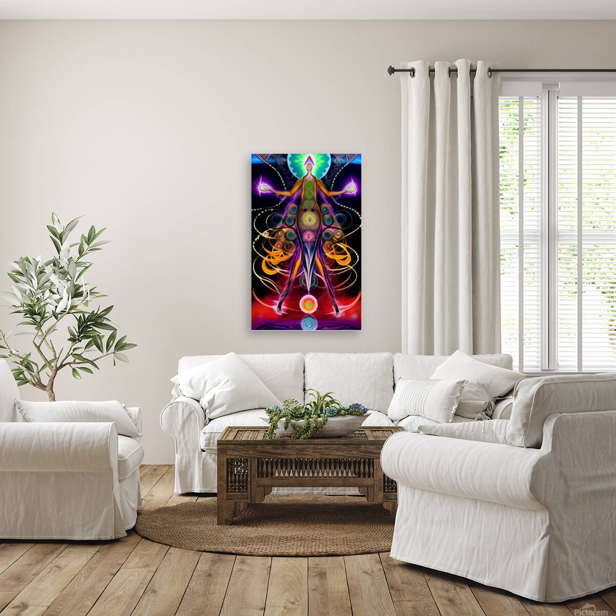 Kundalini Chakra 14 Reproduction