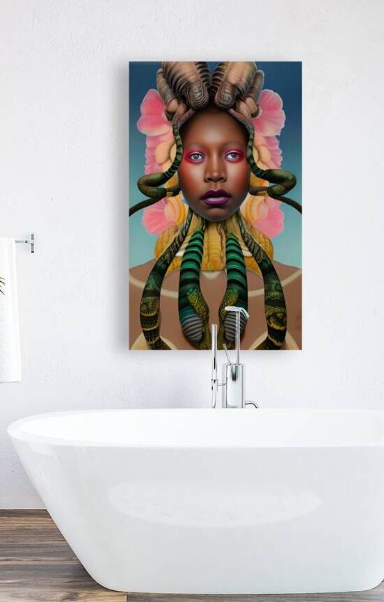 Medusa Fear of The Black Woman by LoveLight Rivers
