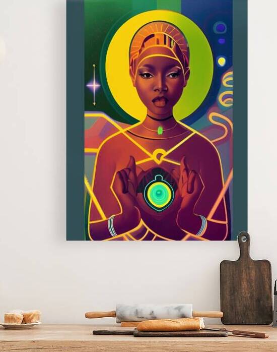 THE BLACK WOMB MAN EARTH AURUA 2 by LoveLight Rivers