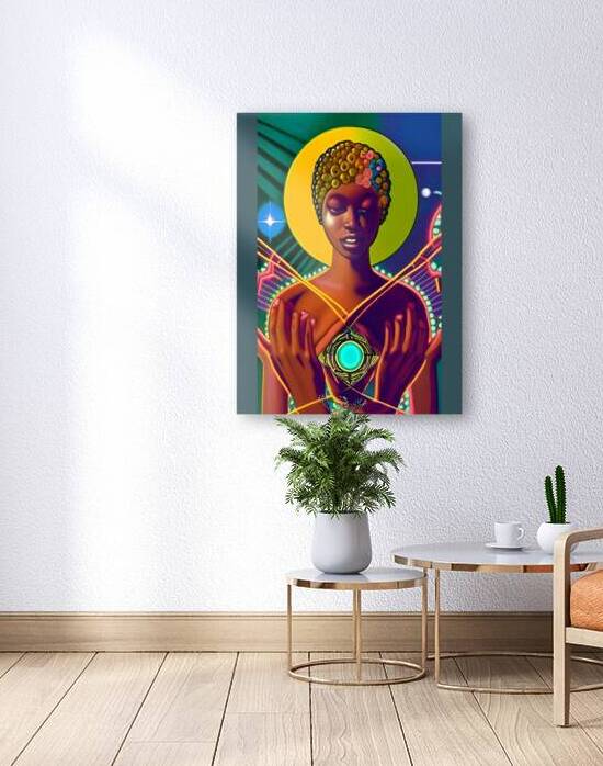 THE BLACK WOMB MAN EARTH AURUA 6 by LoveLight Rivers