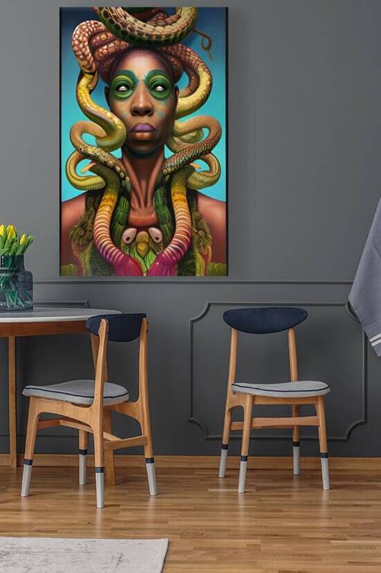 MEDUSA FEAR OF THE BLACK WOMAN 4 by LoveLight Rivers