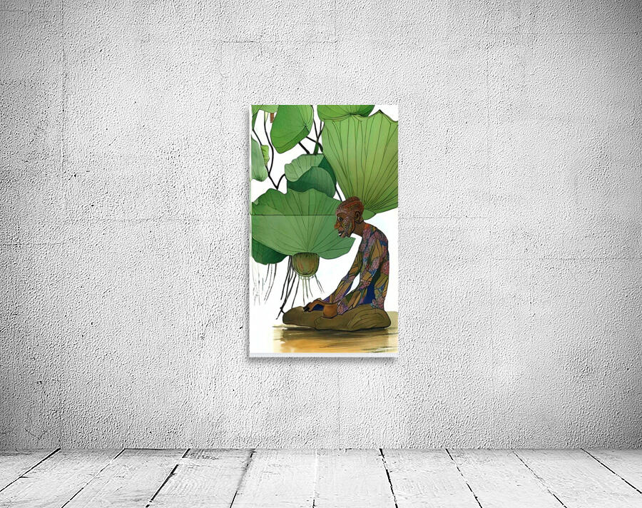 Prayer Leaf 4 Wall Preview