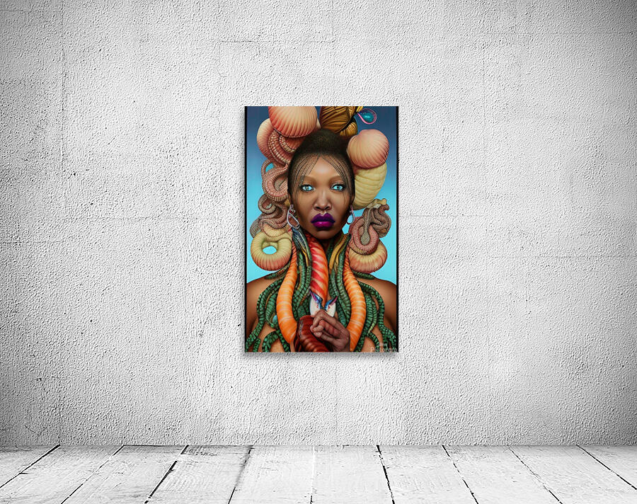 MEDUSA FEAR OF THE BLACK WOMAN 5 Wall Preview