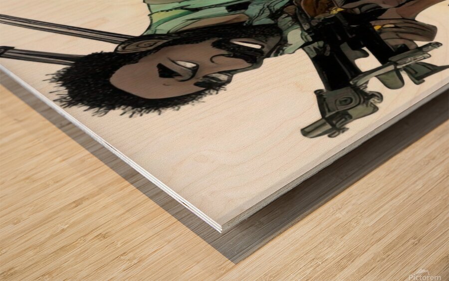 rEvolution 2 Wood print