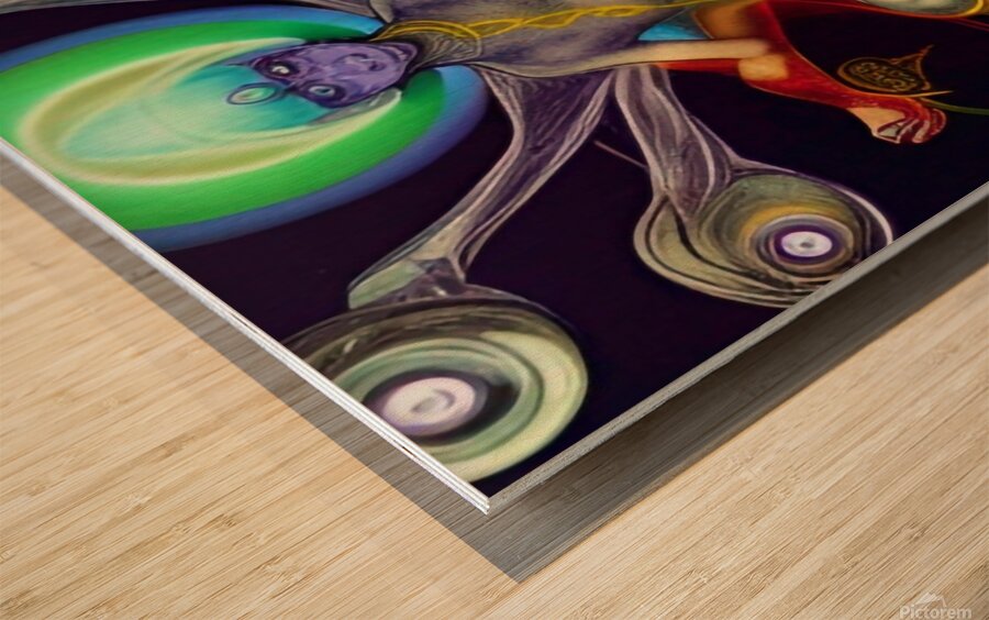 Kundalini Chakra 10 Wood print