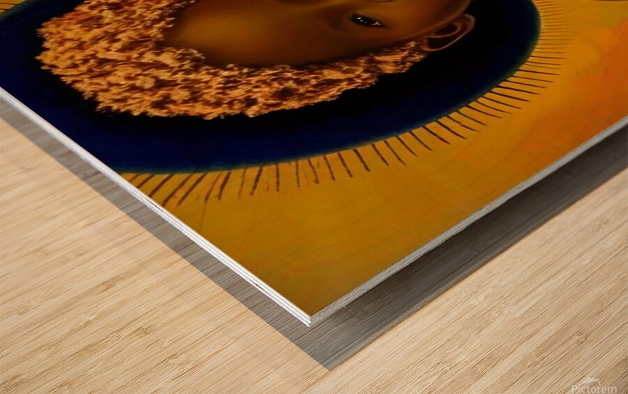 Indigo Kid Fire Within 12 Wood print