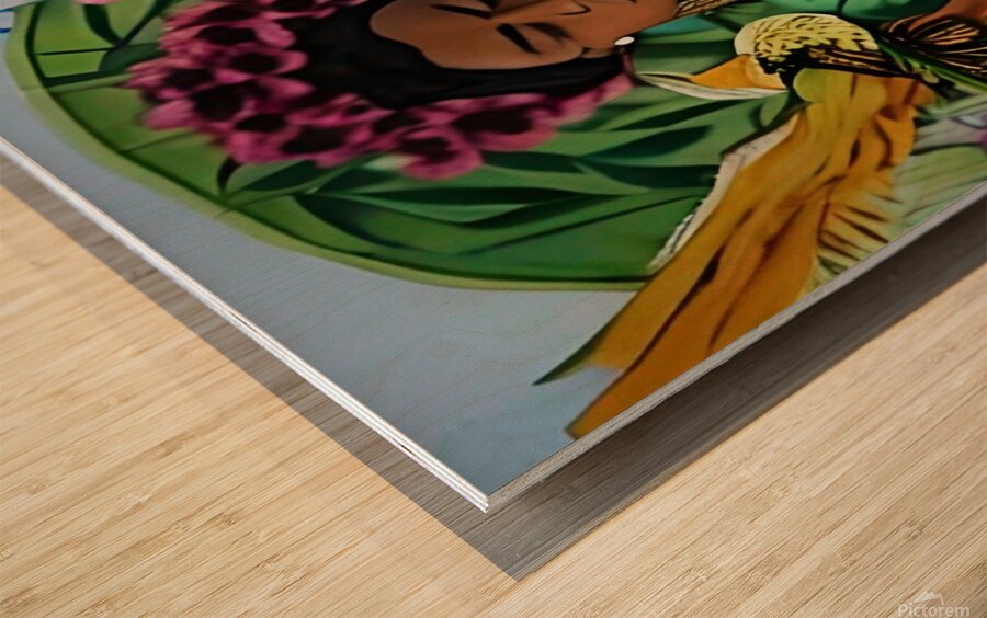 Black Entreprenuer 2 Wood print