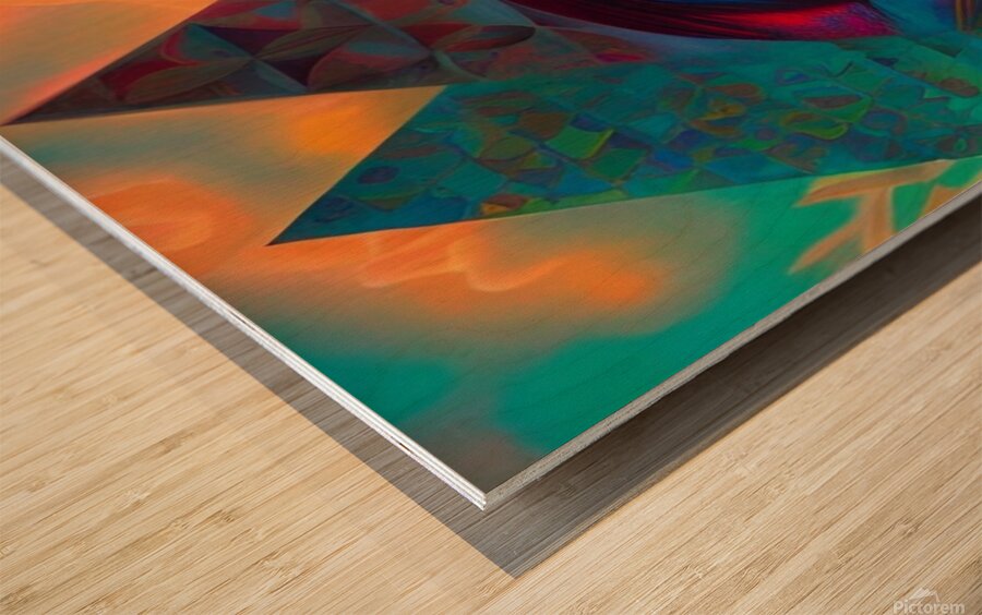 All Seeing Eye 2 Wood print