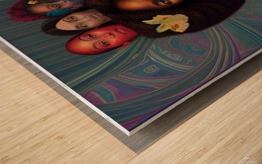 The Oracles 2 Wood print