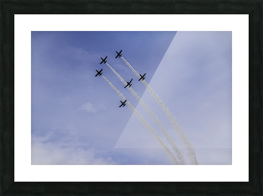JET PLANES EXHIBITION Picture Frame print