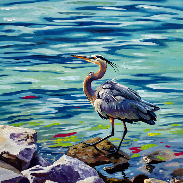 Great Blue Heron Digital Download