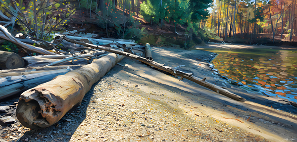 Along The Lake Digital Download