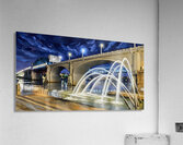 River Fountains Acrylic Print