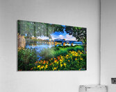 Flowers On The River Acrylic Print