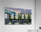 On The River Impression acrylique