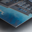 Bridge To The Edwin Metal print