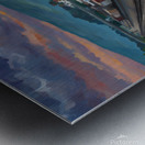 Train Yard Metal print