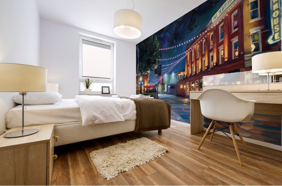 Station Street Mural print