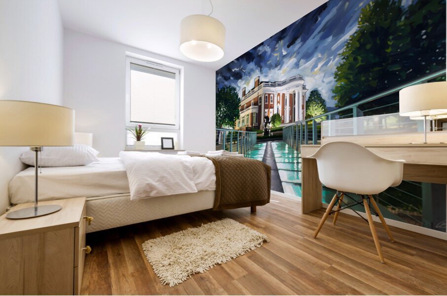 Glass Bridge Mural print