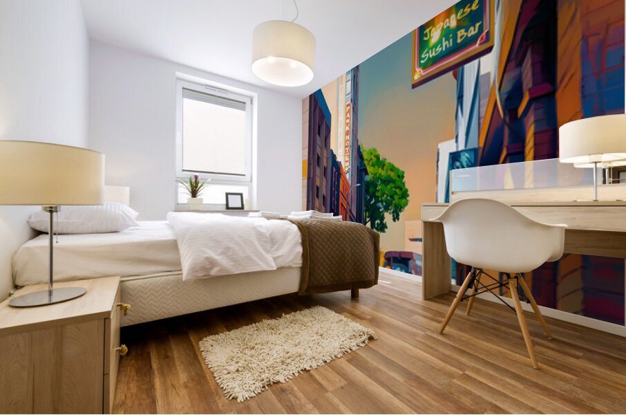 7th Street Mural print