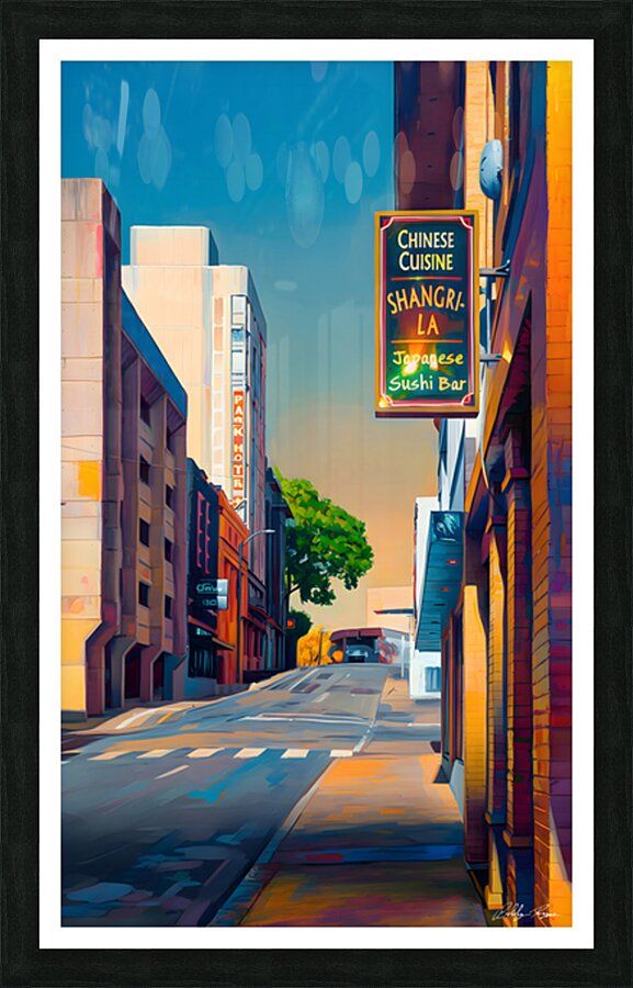 7th Street Picture Frame print