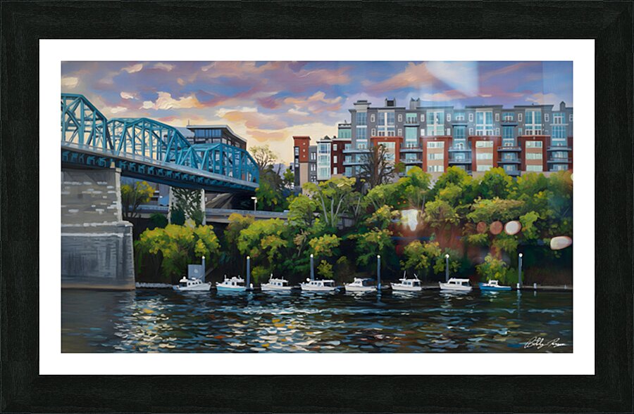 On The River Impression et Cadre photo