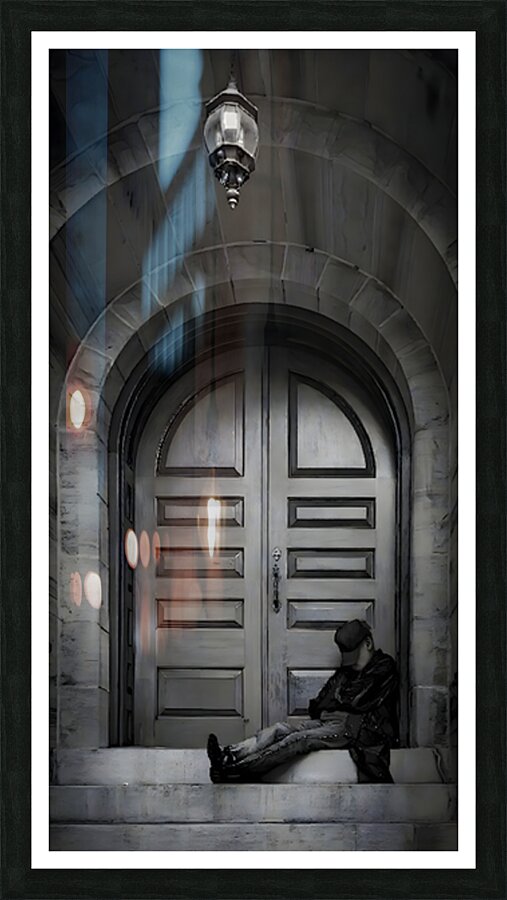 Waiting On God Picture Frame print